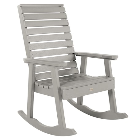 Highwood Usa Weatherly Rocking Chair Outdoor Furniture for Patio, Backyard, Garden AD-RKCH2-HGR